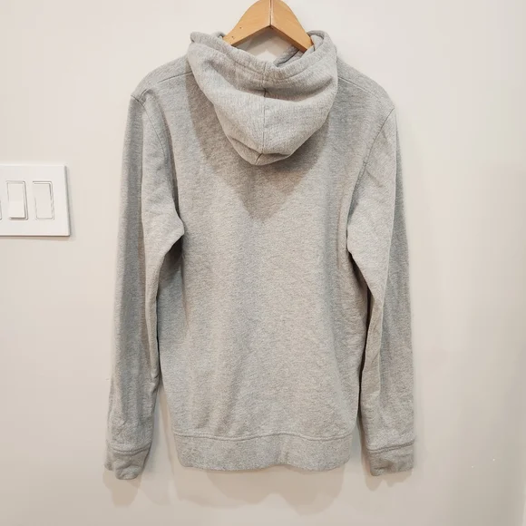 Vintage Helly Hansen Men’s Hoodie Gray Large Graphic Print 90s Y2K Street Wear - Picture 3 of 14